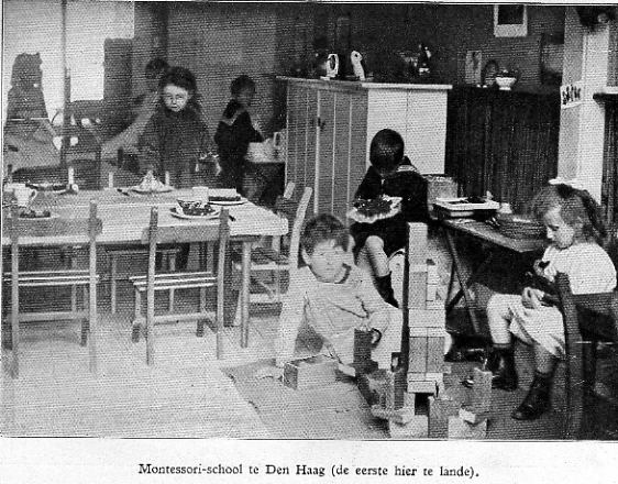 Historical photograph related to Maria Montessori
