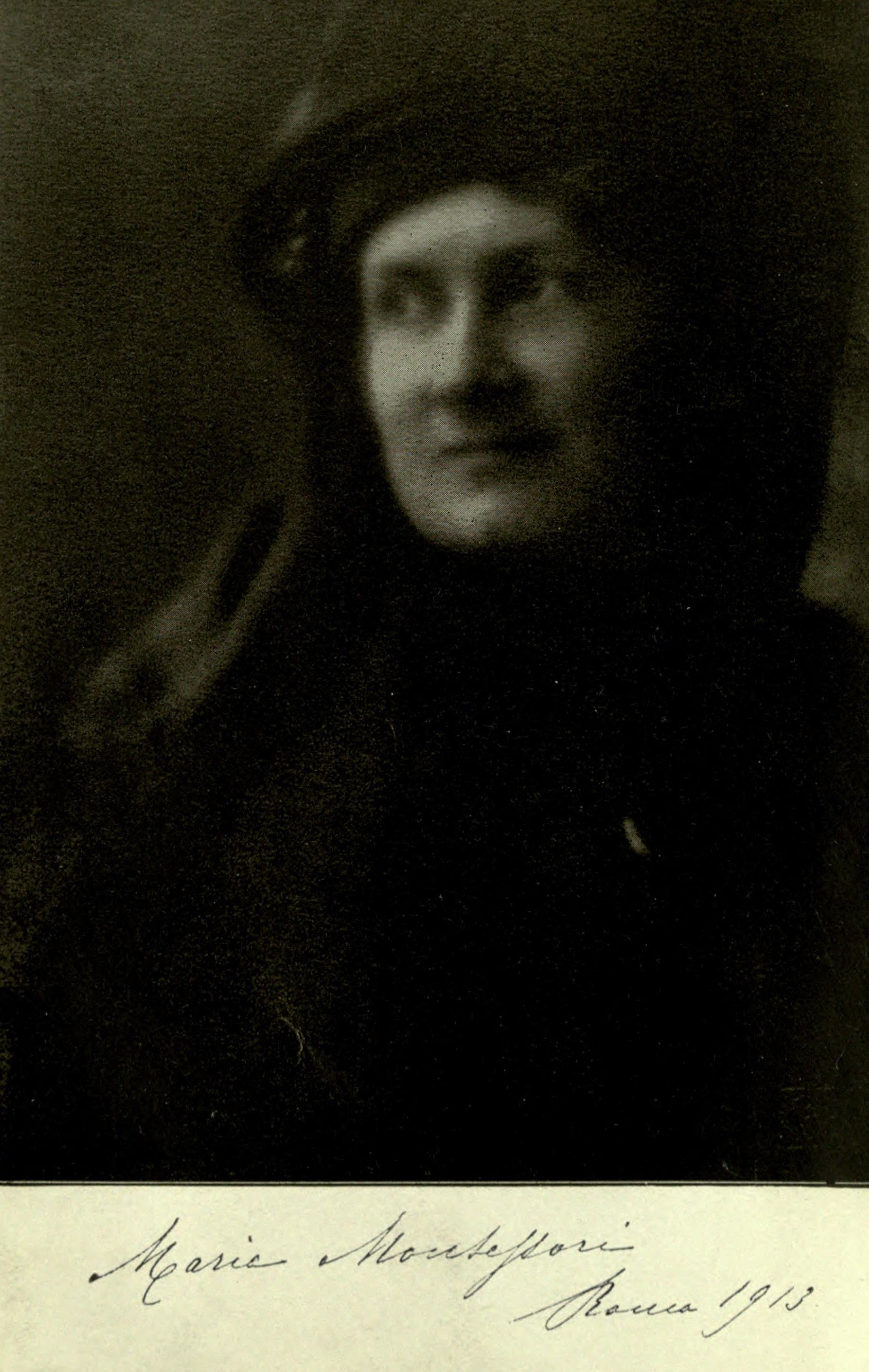 Historical photograph related to Maria Montessori